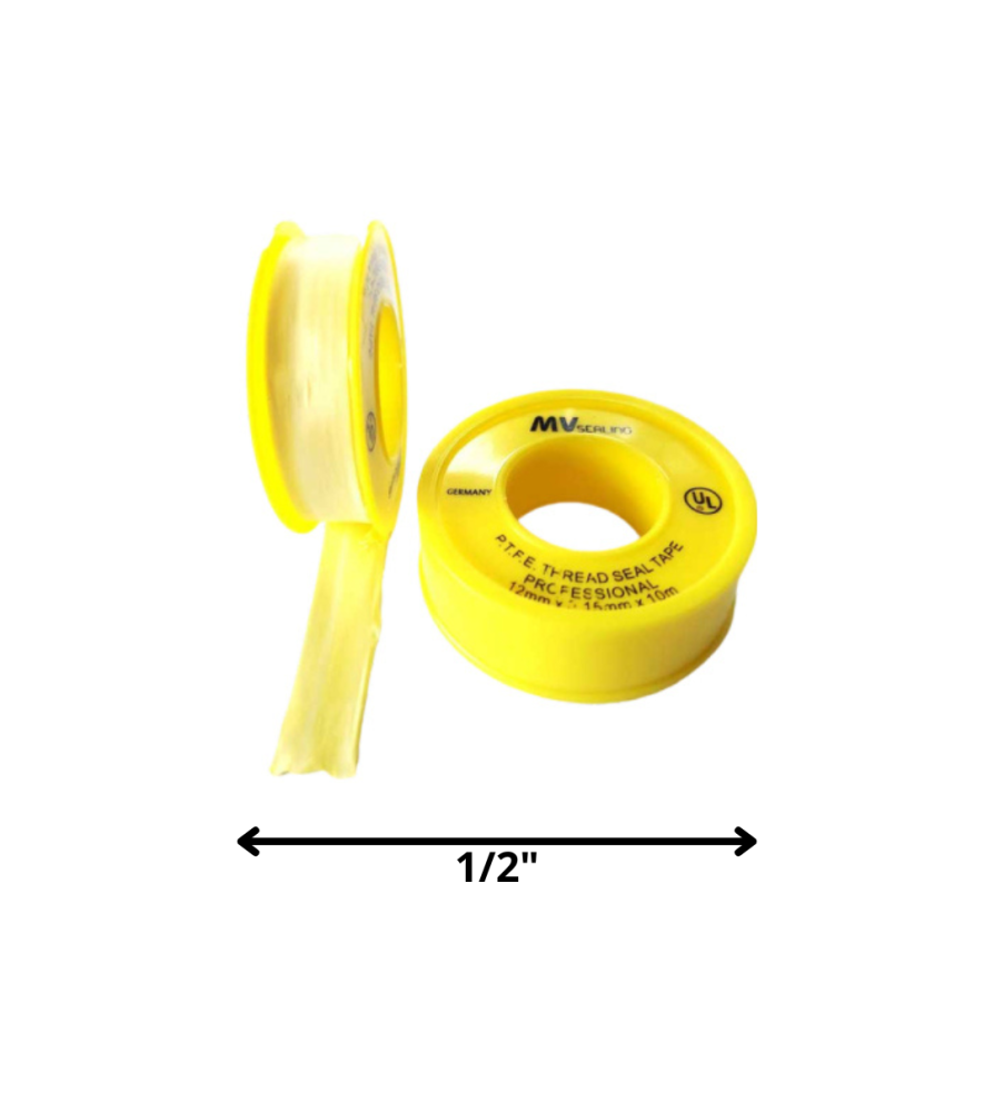 Teflon Para Gas 1/2