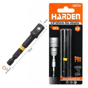 ADAPTADOR HARDEN HEXAGONAL 3/8 X 65 MM 550731