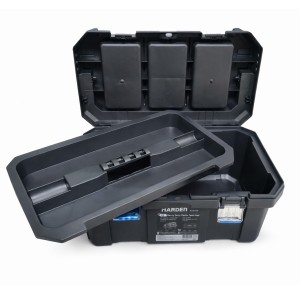CAJA HERRAMIENTA HARDEN NEGRO550X280X225 22"520356