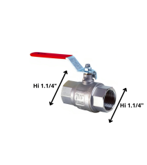 Llave Bola Paso Hi-hi...