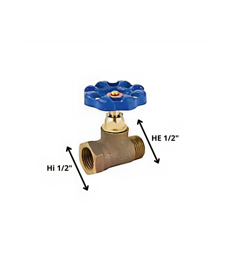 Llave Nibsa Paso Compacta Hi-he 1/2"