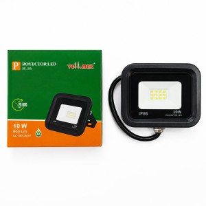 PROYECTOR VELLMAX S/SENSOR 10W G/NG LUZ FRIA