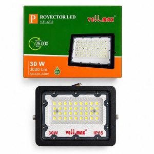 PROYECTOR VELLMAX S/SENSOR 30W G/NG LUZ FRIA