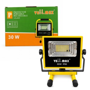 FOCO PROYECTOR PORTABLE RECARGABLE 30 W V-FL-20430
