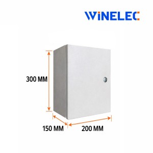 GABINETE METALICO 1 PUERTA 300X200X150
