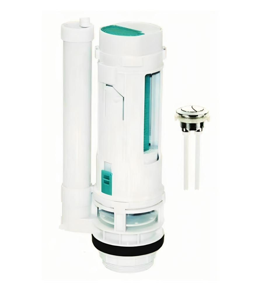 Valvula Descarga Aquakit 2 Etapa Con Boton D2et24