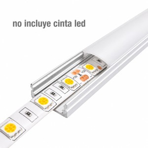 CANALETA PERFIL CINTA LED 2 MT 17X07 TM-AP 1707