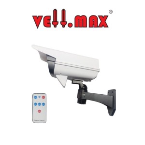 FOCO PROYECTOR SOLAR VELLMAX TIPO CAMARA 30 W 6500