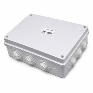 CAJA ESTANCA DERIVACION INTERPERIE C/CONO 300 X 250 X 120
