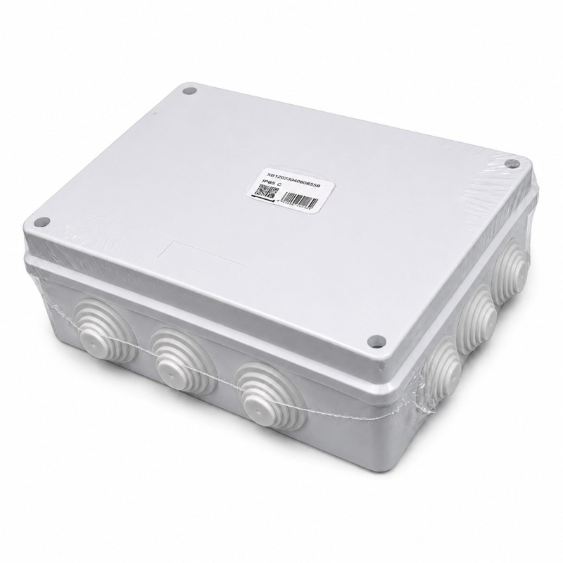 CAJA ESTANCA DERIVACION INTERPERIE C/CONO 300 X 250 X 120