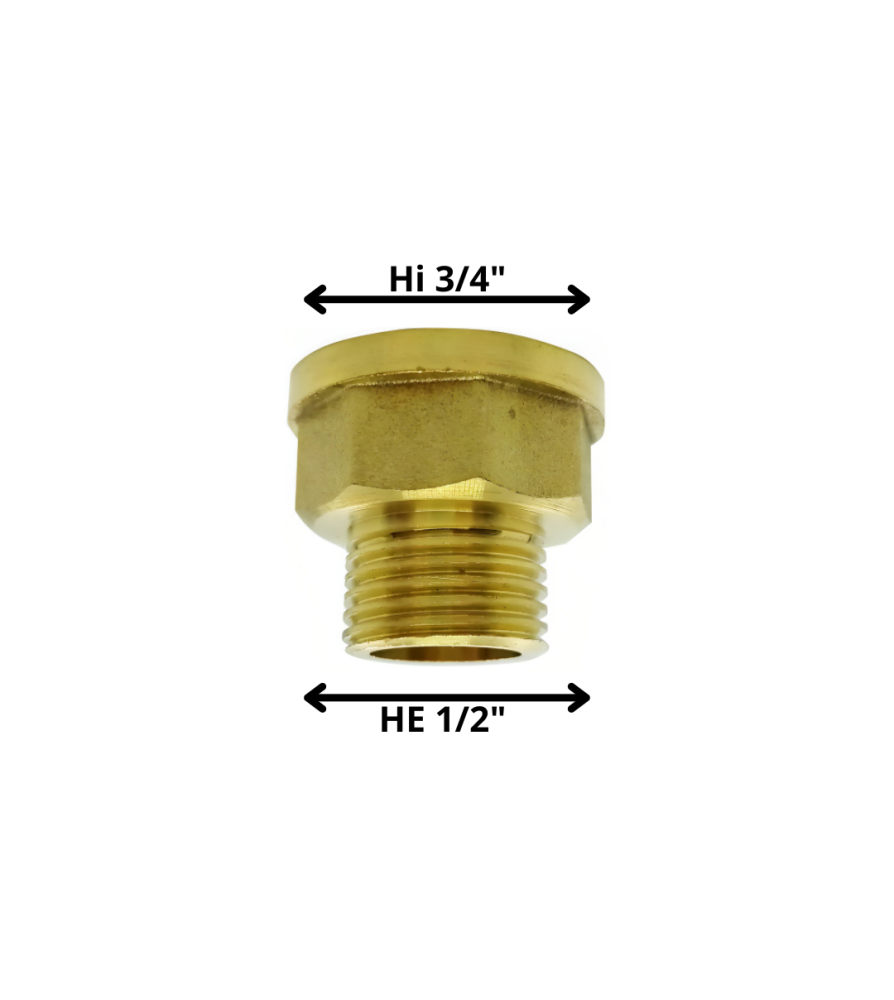 Bushing Bronce Hi He 3/4x1/2"