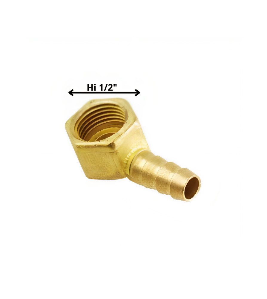 CODO CACHIMBA BRONCE PRESION 1/2 HI  X 3/8 T STD
