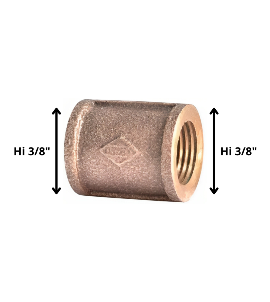 Copla Bronce Hi Hi 3/8" N38hi