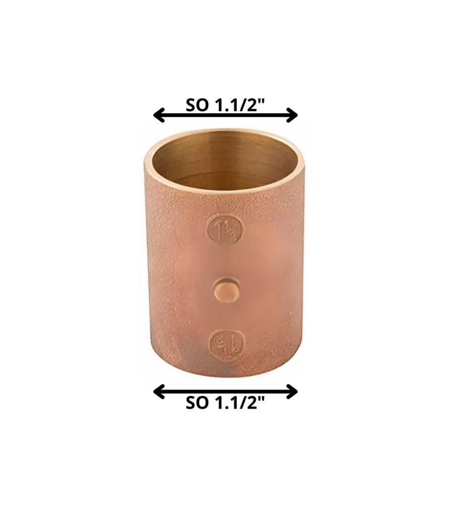 Copla Bronce So So 1 1/2"