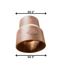 Copla Bronce So So 3 X 2"