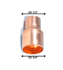 Copla Estampada Cu 1/2 X 3/4