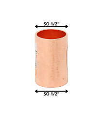 Copla Estampada Cu 1/2"