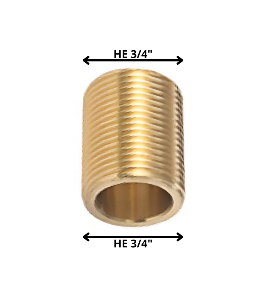 Hilo Bronce Corto 3/4"