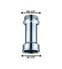 Niple Bronce 1/2" Hi X 1/2"...