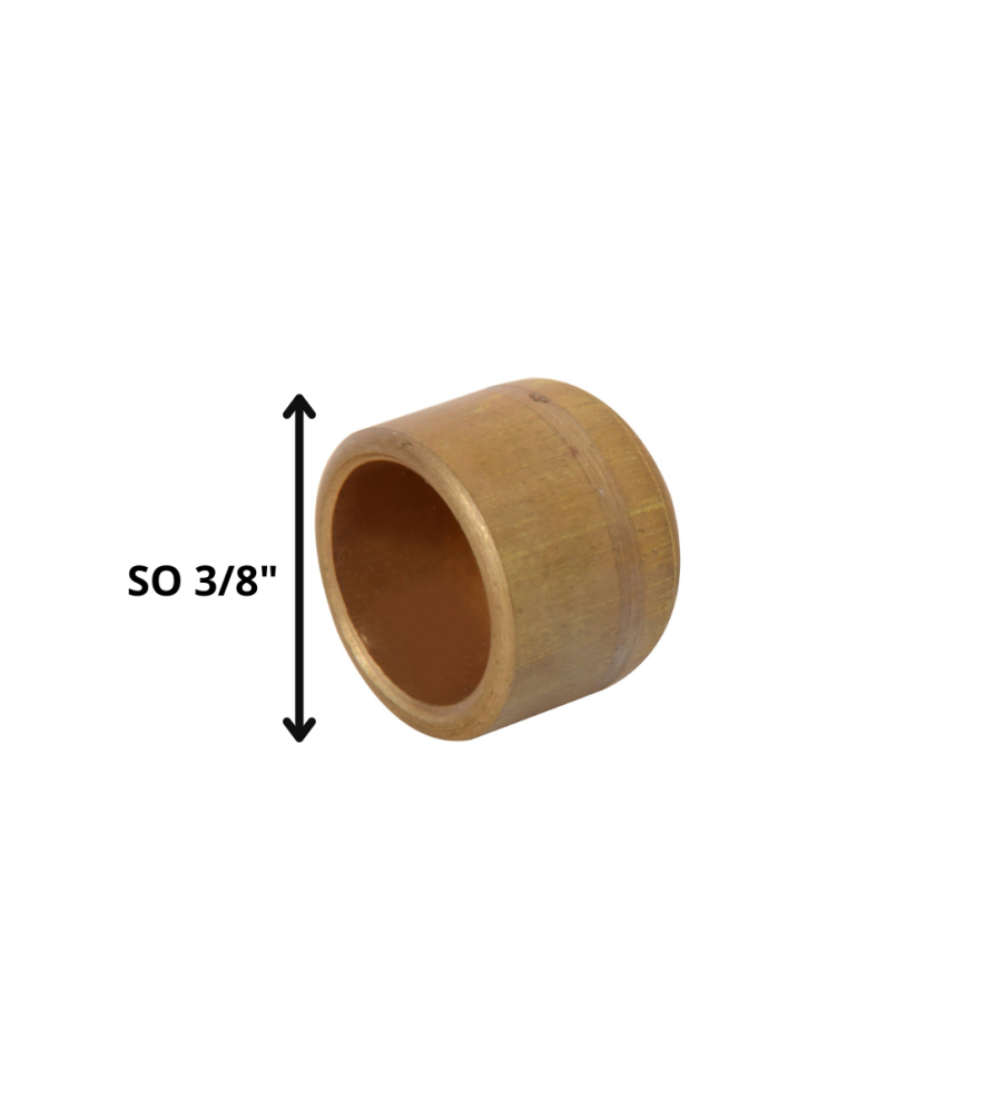Tapagorro Bronce 3/8"