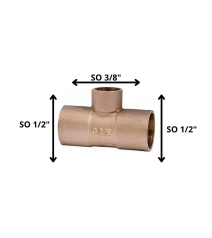 Tee Bronce So So So 1/2 X...