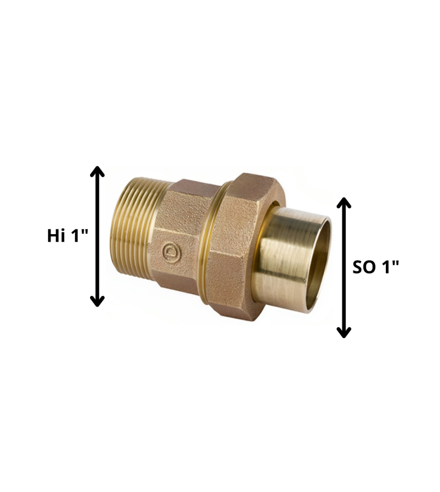 Union Americana Bronce So He 1"