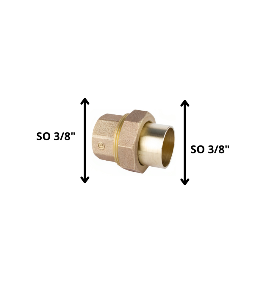 Union Americana Bronce So So 3/8"