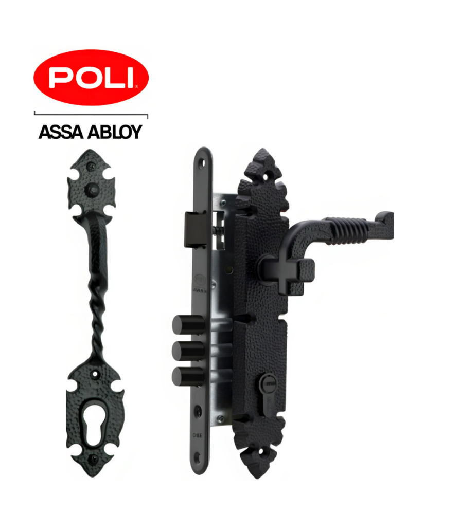 Cerradura Poli Br Rustico Acceso Der Cod 104672 56