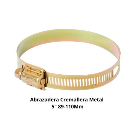 ABRAZADERA CREMALLERA METAL 5" 89-110 MM