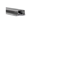 Riel Fe Zincado Closets Largo 30 Mt Riel U-20