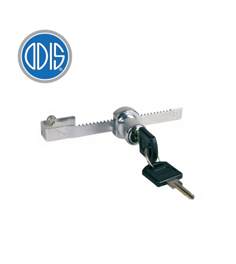 Cerradura Odis Puerta Vidrio 2 Llaves Modelo 1589-