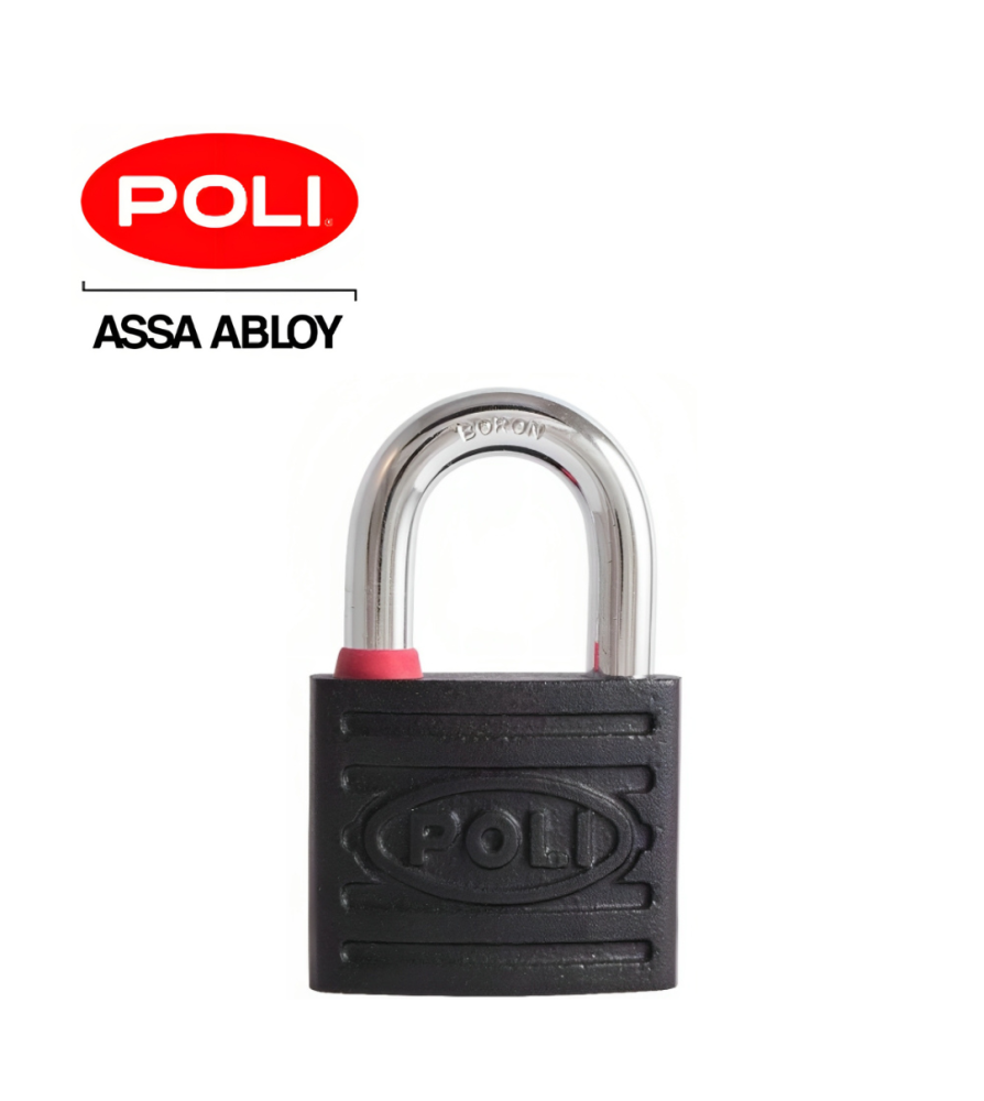 Candado Poli P 140 Negro 40 Mm Bt 142191