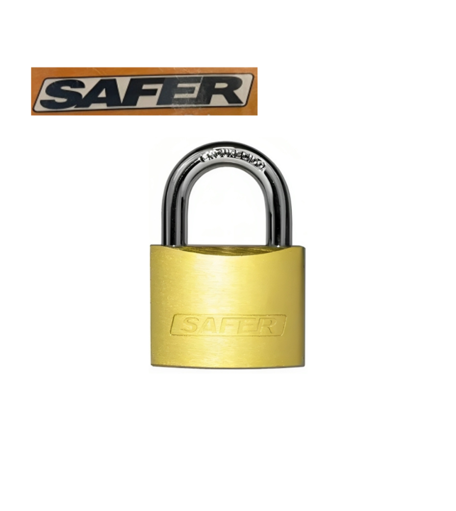 Candado Safer Fierro 30 Mm 151c