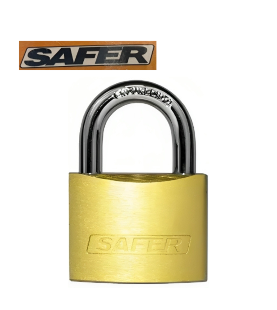 Candado Safer Fierro 60 Mm 154c