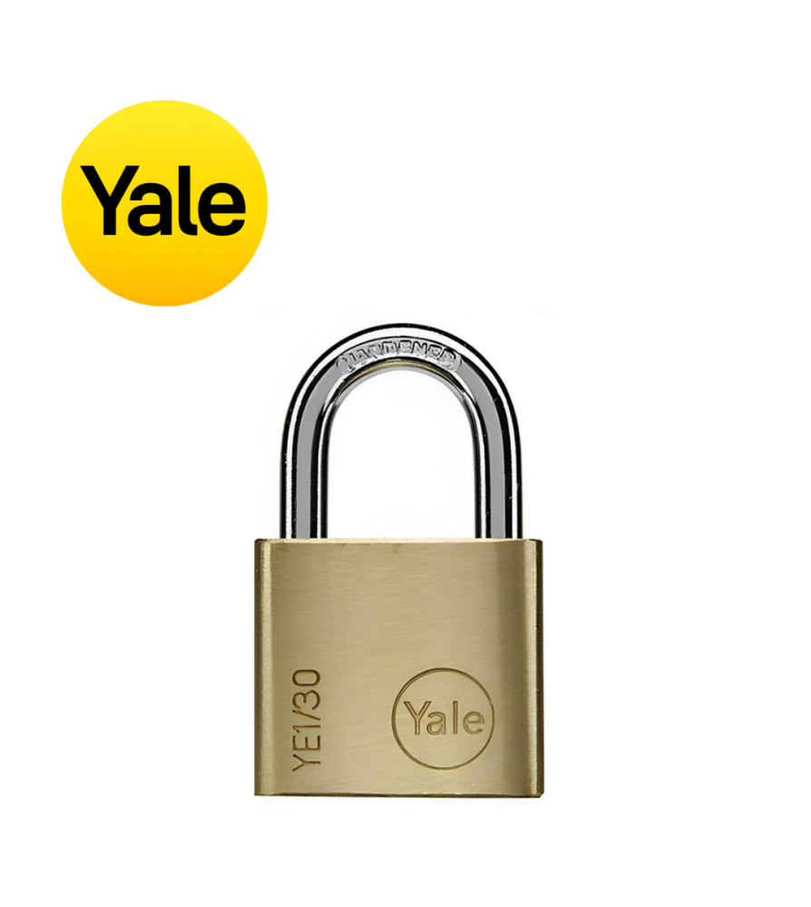 Candado Yale Bronce Endurecido Ye1 30mm 126561