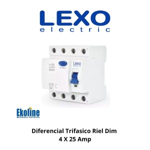 DIFERENCIAL MERLIN GERIN MULTI 9, 4 POLOS 25 AMP