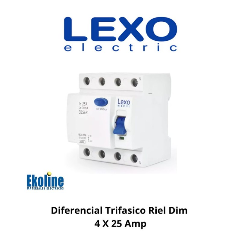 DIFERENCIAL MERLIN GERIN MULTI 9, 4 POLOS 25 AMP