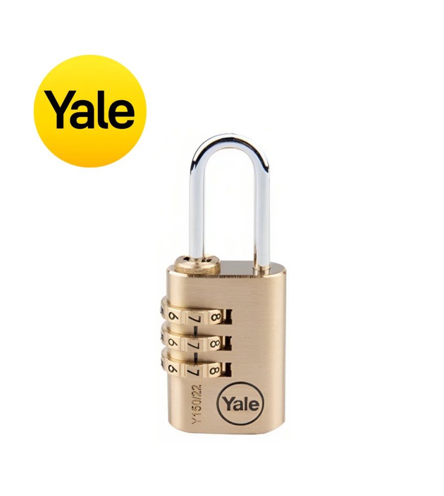 Candado Yale Combinacion Y150 22 Mm 126521
