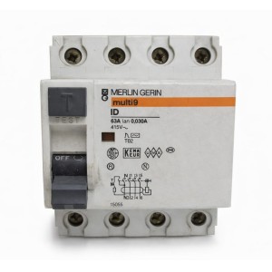 DIFERENCIAL MERLIN GERIN MULTI 9, 4 POLOS 25 AMP