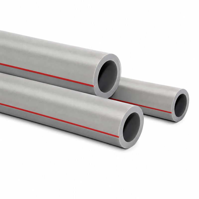Tubo PPR 63 mm MT/LN LINEA ROJA