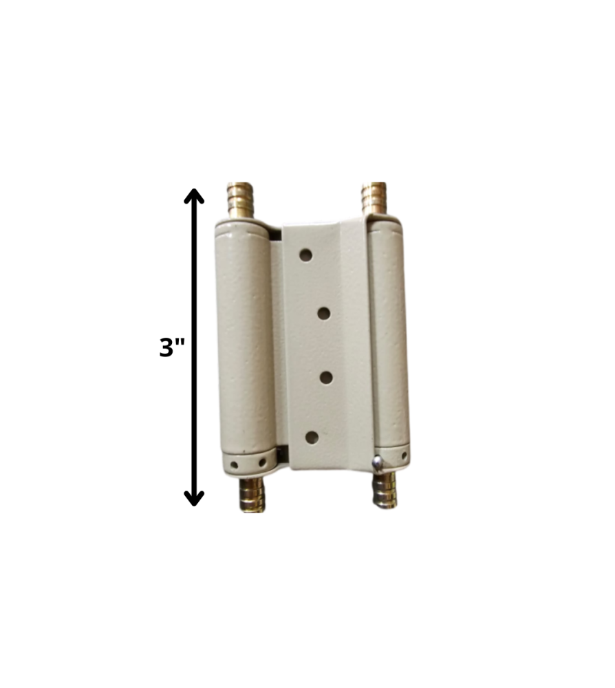 Bisagra Doble Accion Acero Esmaltado C/t 3"