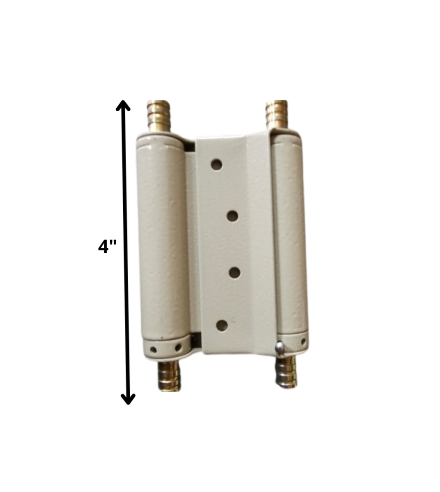 Bisagra Doble Accion Acero Esmaltado C/t 4"