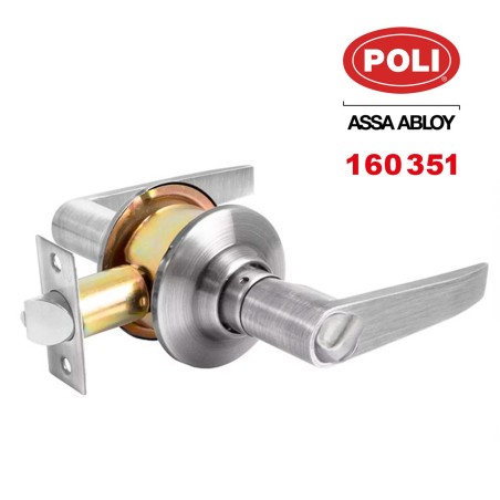 CERRADURA POLI PRAGA 160351 MANILLA INOX OF-DOR - Socodima.cl