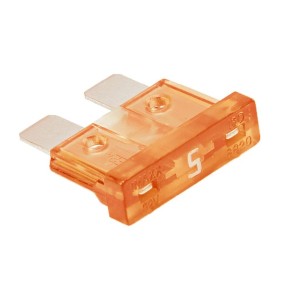 FUSIBLE STD DE AUTOMOVIL 5 AMP NARANJA