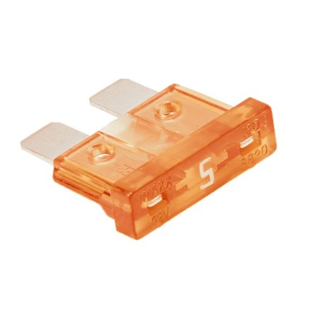FUSIBLE STD DE AUTOMOVIL 5 AMP NARANJA