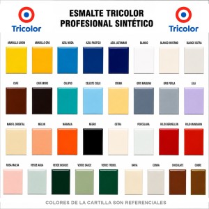 ESMALTE TRICOLOR PROF SINTETICO T40 MELON