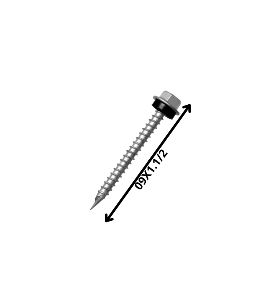 Tornillo Autoroscante Metal/madera 09 X 1 1/2"
