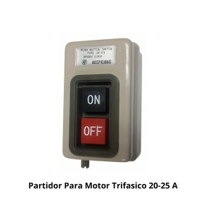 PARTIDOR PARA MOTOR TRIFASICO 20-25 A