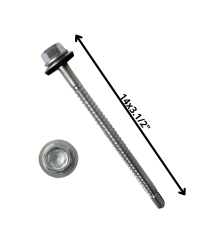 Tornillo Autoperforante Punta Broca 14 X 3 1/2" C/