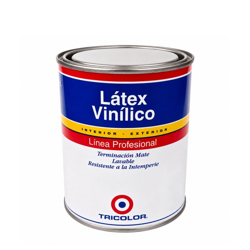 LATEX TRICOLOR PROFESIONAL 1/4 GALON ARENA